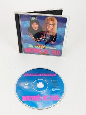 Vintage 1992 Waynes World Original Soundtrack Various Artists Audio Music CD